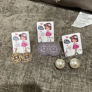 Jewelry 3 set of earrings